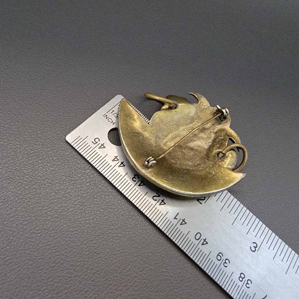Kinetic Pirate Earrings | High Relief Sculptural Adornment - Picture 9 of 9